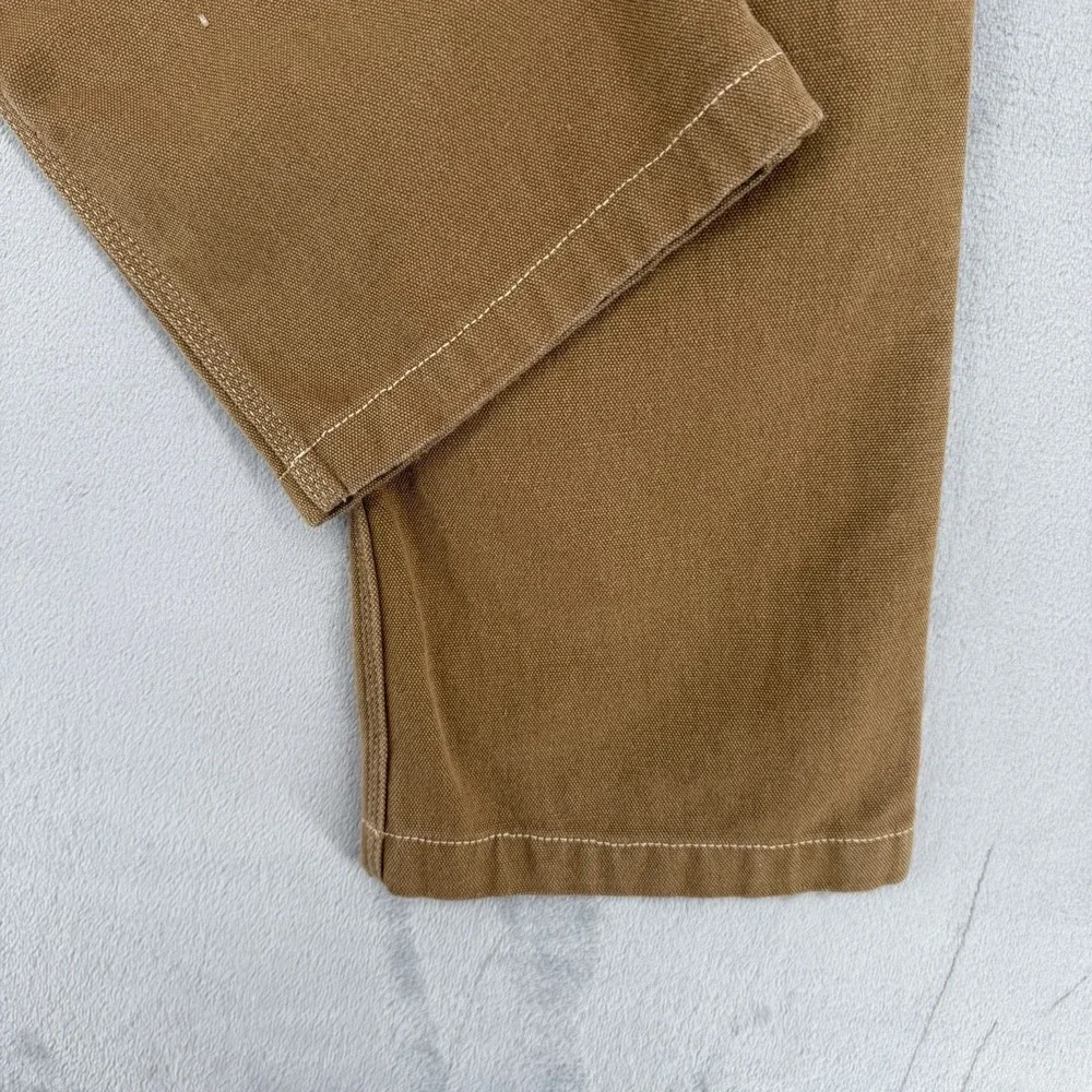 Patagonia Pants Womens 30 Iron Forge Hemp Canvas Double Knees Brown Outdoor - Picture 10 of 15